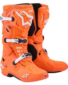 ALPINESTARS Tech 10 Supervented Boots ORG FL/BLK/WHT