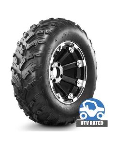 OBOR 25x8x12 6 Ply P3080 Pinacle E Marked 43F Quad ATV Tyre