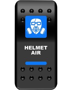 MUD Helmet Air Blue Rocker Switch ATV UTV