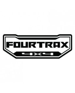 Honda TRX 420 Fourtrax 4x4 Sticker Decal Front Centre