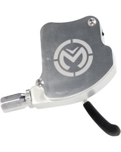 Quad Bike Billet Aluminium Thumb Throttle POLISHED SILVER
