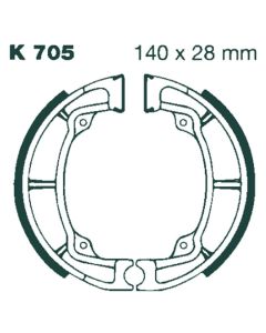 K705 EBC Quad Brake Shoes