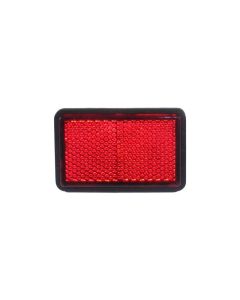 Red Reflector Rectangular Bolt On 5mm Thread Quad ATV Parts