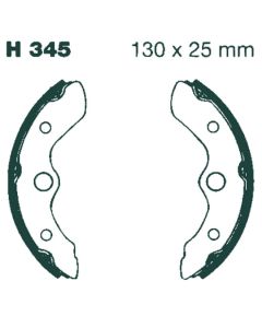 H345 EBC Quad Brake Shoes
