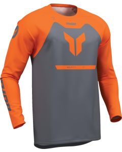 THOR Youth Ridemode Menace Jersey Gray/Orange
