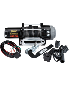 Moose Utility Division 4500LB Aggro Winch Synthetic Rope ATV UTV