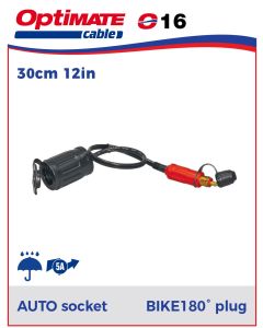 Optimate Cig To Din Accessory Adaptor 12V O16