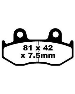 FA092TT EBC Quad Brake Pads