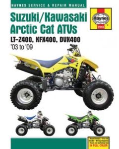 Suzuki LTZ-400 KFX400 DVX400 Haynes Workshop Manual