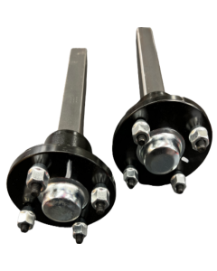 Pair Of Quad Bike Weld On Trailer Hub & Stubs