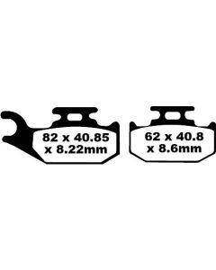 FA414R EBC Quad Brake Pads NEW CHECK PRICE