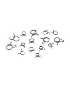 Moose Racing Fuel/Vacuum Line Hose Clamps 15PK