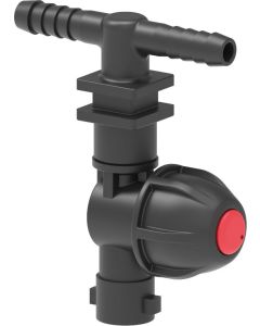 2 Way Nozzle Body Boom Fitting 3/8 Hose Fitting Quad Sprayer