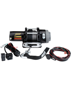 Moose Utility Division 3500LB Aggro Winch Synthetic Rope ATV UTV