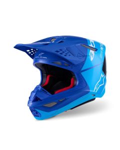ALPINESTARS Supertech M10 Flood MIPS® Helmet BLUE/BLK-CARB 2025 Model