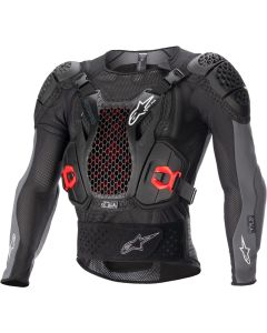 Alpinestars Bionic Plus V2 Black Protection Jacket Red