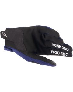 Alpinestars Radar Motorcycle Gloves Blue White