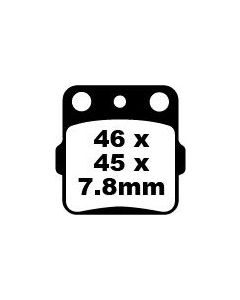 FA084TT EBC Quad Brake Pads