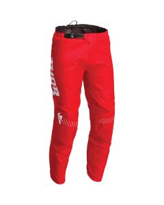 THOR Youth Sector Minimal MX Motorcross Pants Red