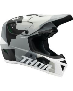 THOR Reflex Sport Carbon Brave MIPS® Helmet CARBON GREY/WHITE 2025 Model