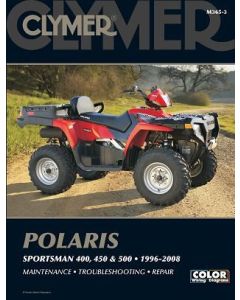 Polaris Sportsman 400,450 & 500 96-08 Clymer Workshop Manual