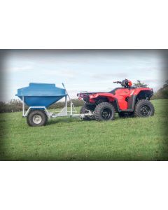 ATV Quad Bike Sheep Snacker Feeder Trailer