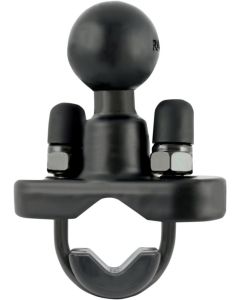 Ram Mounts Rail Base U-Bolt & 1 in. Ball for Rails from 0.5 in. to 1.25 in. in Diameter - RAM-B-231Z