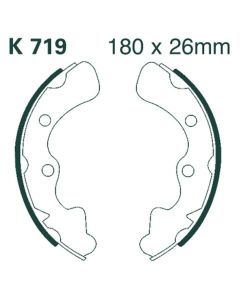 K719 EBC Quad Brake Shoes