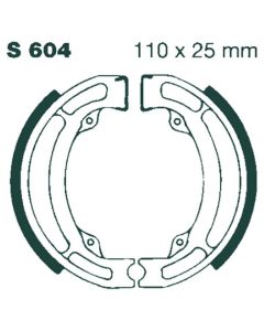 S604 EBC Quad Brake Shoes