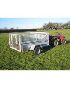 7x4 Mesh Side Livestock Trailer Road Legal