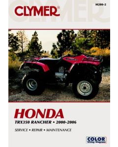 Honda TRX350 Fourtrax 2000-2006 Clymer Workshop Manual