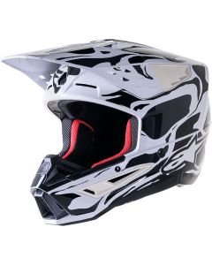 Alpinestars Supertech SM5 Mx Helmet White & Black