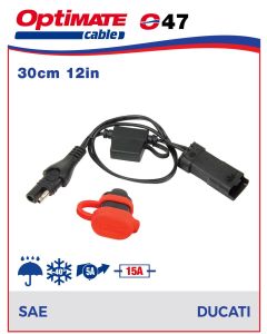 Optimate Ducati to SAE Adaptor O47