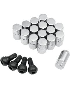MOOSE LUG NUT 3/8 Chrome Pack Of 16