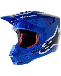 ALPINESTARS Supertech M5 Blue Corp MX Helmet BLUE