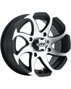 ITP Twister 14X7 4/137 5+2 Right Hand In Black ATV Quad Wheel