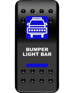 MUD Bumper Light Bar Blue Rocker Switch ATV UTV