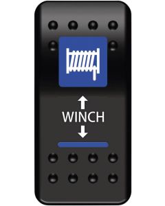 MUD Winch For Dash Blue Rocker Switch ATV UTV