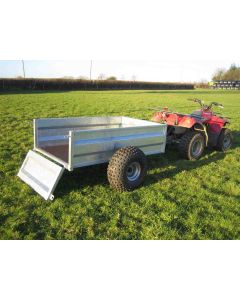 Solid Side Quad 5x3 Goods Trailer