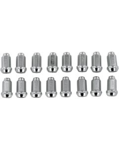 Set Of 16 Chrome Quad Wheel Lug Nuts M10x1.50 Domed