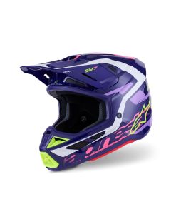 ALPINESTARS SM7 Deed Helmet PURPLE/PINK 2025 Model