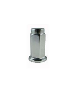 ITP Flat Chrome Lug Nuts M12 x 1.25mm Box Of 16