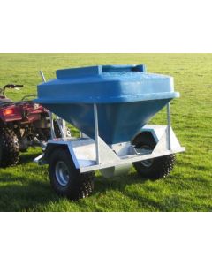 ATV Quad Bike Sheep Snacker Feeder Trailer