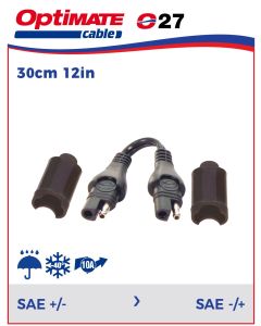 Optimate Polarity Converter Sae Black O27