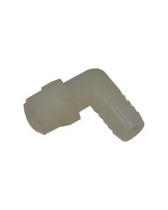 C-DAX Parts Elbow 5/8" (16mm) Hosetail x 1/2" Thread Nylon