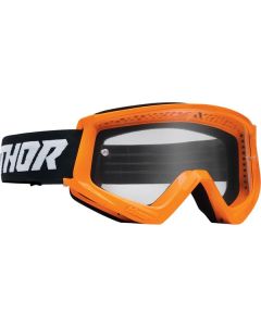 THOR Combat Racer Goggles Hi-Vis/Orange/Black