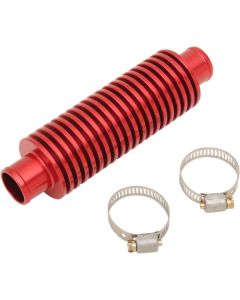 Moose Racing Red Aluminium In-Line Cooler 134.9 mm x 38.1 mm