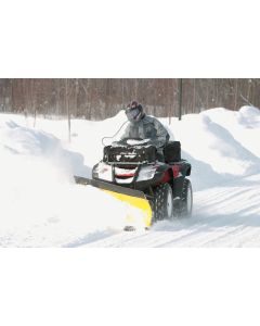 Quad Bike Snow Plough County Plow Blade 127cm 50&quot; Wide In Yellow
