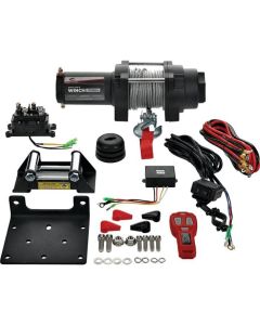 HD ATV UTV Quad Bike 12V Winch 3500lb Steel Cable With Remote Control And HB Switch
