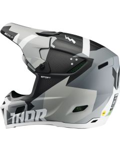 THOR Reflex Sport Carbon Brave MIPS® Helmet CARBON GREY/WHITE 2025 Model